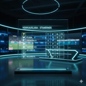Veikkausliiga sarjataulukko: kattava opas sijoitusten ja tilastojen maailmaan
